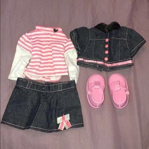 Our Generation Pink Jean Outfit